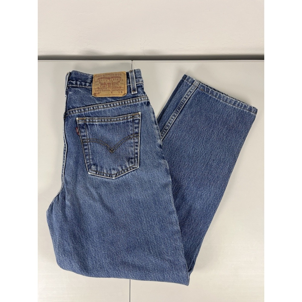 Vintage‎ Levi's 512 Slim Fit Straight Leg Jeans Medium Wash Women's 6 S